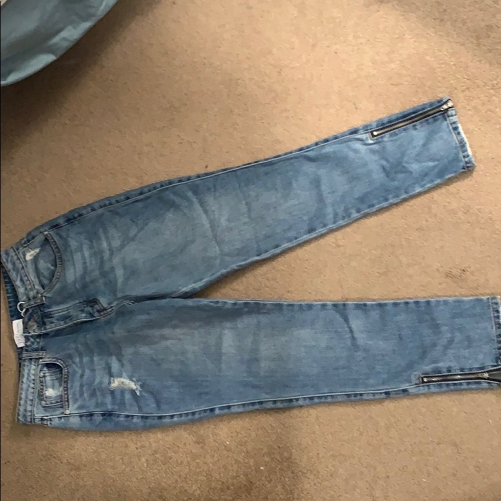 Dalewood high rise cropped girlfriend jean